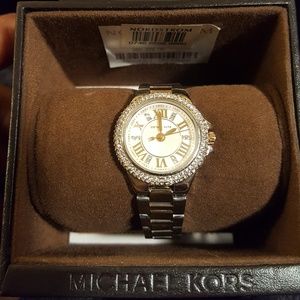 Michael Kors two-tone watch